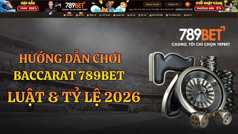 Hướng dẫn baccarat 789bet 2026